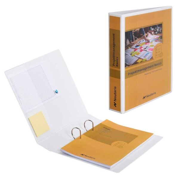 Exacompta Kreacover Ringbuch 2-Ringe weiß 6,4 cm DIN A4, 1 St.