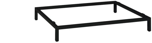 CP 7100 Untergestell für Schränke schwarzgrau 110,0 x 75,0 x 15,0 cm