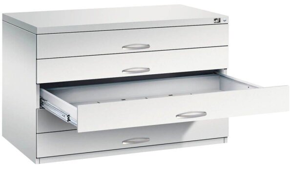 CP 7100 Planschrank lichtgrau 5 Schubladen 110,0 x 76,5 x 76,0 cm, 1 St.