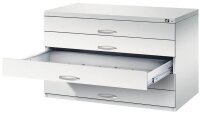CP 7100 Planschrank lichtgrau 5 Schubladen 110,0 x 76,5 x 76,0 cm, 1 St.