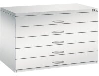 CP 7100 Planschrank lichtgrau 5 Schubladen 110,0 x 76,5 x 76,0 cm, 1 St.