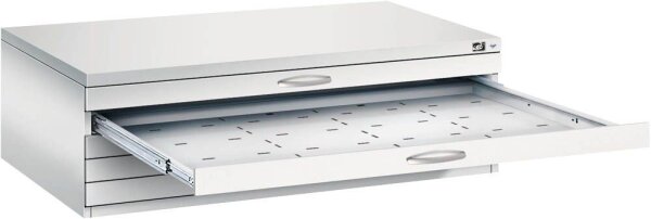 CP 7200 Planschrank lichtgrau 5 Schubladen 135,0 x 96,0 x 42,0 cm, 1 St.