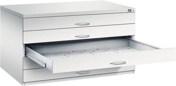 CP 7200 Planschrank lichtgrau 5 Schubladen 135,0 x 96,0 x 76,0 cm, 1 St.