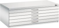 CP 7100 Planschrank lichtgrau 5 Schubladen 110,0 x 76,5 x 42,0 cm, 1 St.