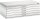 CP 7100 Planschrank lichtgrau 5 Schubladen 110,0 x 76,5 x 42,0 cm, 1 St.
