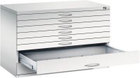 CP 7100 Planschrank lichtgrau 8 Schubladen 110,0 x 76,5 x...