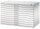 CP 7100 Planschrank lichtgrau 10 Schubladen 110,0 x 76,5 x 76,0 cm, 1 St.