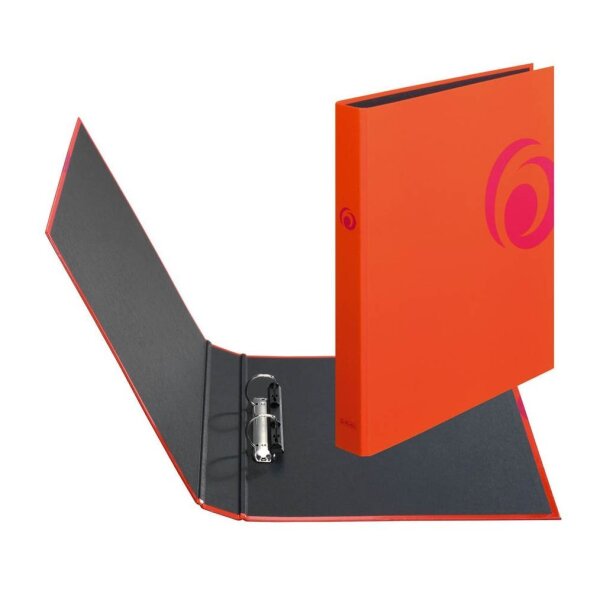 herlitz maX.file Fresh Color Ringbuch 2-Ringe orange 3,5 cm DIN A4, 1 St.