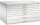 CP 7200 Planschrank lichtgrau 8 Schubladen 135,0 x 96,0 x 76,0 cm, 1 St.