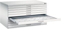 CP 7200 Planschrank lichtgrau 10 Schubladen 135,0 x 96,0...