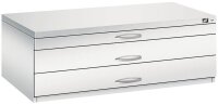 CP 7100 Planschrank lichtgrau 3 Schubladen 110,0 x 76,5 x 42,0 cm, 1 St.