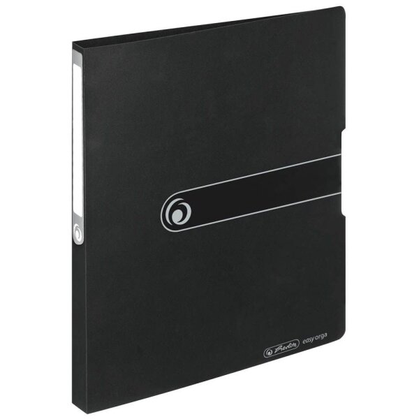 herlitz Ringbuch 2-Ringe schwarz 2,7 cm DIN A4, 1 St.