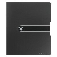 herlitz Ringbuch 2-Ringe schwarz 2,7 cm DIN A4, 1 St.