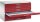 CP 7100 Planschrank lichtgrau, rubinrot 10 Schubladen 110,0 x 76,5 x 76,0 cm, 1 St.