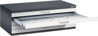 CP 7100 Planschrank schwarzgrau, lichtgrau 5 Schubladen...
