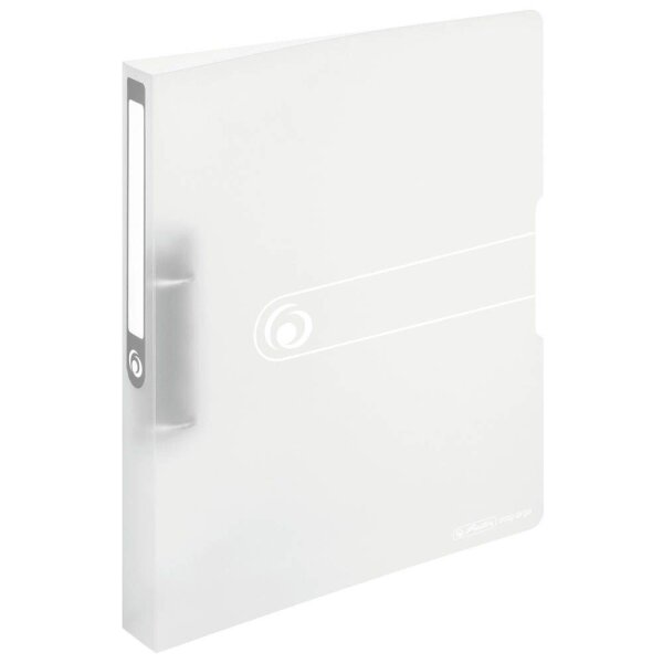 herlitz Ringbuch 2-Ringe transparent 3,8 cm DIN A4, 1 St.