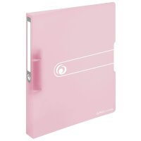 herlitz Ringbuch 2-Ringe rosa-transparent 3,8 cm DIN A4,...