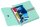 herlitz Heftbox easy orga 4,0 cm transparent minze, 1 St.