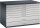 CP 7100 Planschrank schwarzgrau, weißaluminium 8 Schubladen 110,0 x 76,5 x 76,0 cm, 1 St.