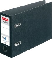 herlitz maX.file Ordner schwarz Karton 7,5 cm DIN A5...