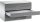 CP 7100 Planschrank lichtgrau, stahlgrau 5 Schubladen 110,0 x 76,5 x 76,0 cm, 1 St.