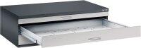 CP 7200 Planschrank schwarzgrau, weißaluminium 3...