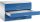 CP 7100 Planschrank lichtgrau, enzianblau 5 Schubladen 110,0 x 76,5 x 76,0 cm, 1 St.