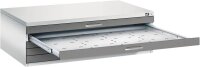 CP 7200 Planschrank lichtgrau, stahlgrau 5 Schubladen...