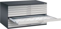 CP 7200 Planschrank schwarzgrau, weißaluminium 10...