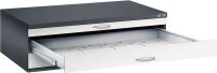 CP 7200 Planschrank schwarzgrau, lichtgrau 3 Schubladen...