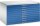 CP 7200 Planschrank lichtgrau, enzianblau 10 Schubladen 135,0 x 96,0 x 76,0 cm, 1 St.