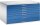 CP 7200 Planschrank lichtgrau, enzianblau 8 Schubladen 135,0 x 96,0 x 76,0 cm, 1 St.