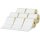 brother Etikettenrollen für Etikettendrucker weiß, 102,0 x 50,0 mm, 8 x 1050 Eti  ( BDE1J050102102 )