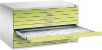 CP 7200 Planschrank clowngrün, lichtgrau 10...