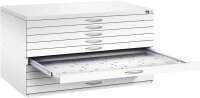 CP 7200 Planschrank verkehrsweiß 10 Schubladen...