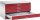CP 7200 Planschrank lichtgrau, rubinrot 8 Schubladen 135,0 x 96,0 x 76,0 cm, 1 St.