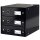LEITZ Schubladenbox Click & Store  schwarz 60480095, DIN A4 mit 3 Schubladen, 1 St.