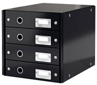LEITZ Schubladenbox Click & Store  schwarz 60490095,...