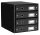 LEITZ Schubladenbox Click & Store  schwarz 60490095, DIN A4 mit 4 Schubladen, 1 St.