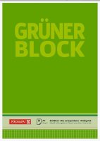 BRUNNEN Briefblock DIN A4 kariert, 1 St.