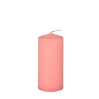 STARPAK Stumpenkerzen rosa, 10 St.