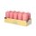 STARPAK Stumpenkerzen rosa, 10 St.