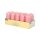 STARPAK Stumpenkerzen rosa, 10 St.