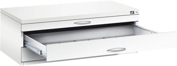 CP 7100 Planschrank verkehrsweiß 3 Schubladen 110,0 x 76,5 x 42,0 cm, 1 St.