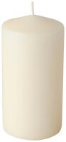 STARPAK Stumpenkerze creme, 6 St.