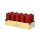 STARPAK Stumpenkerzen bordeaux, 10 St.