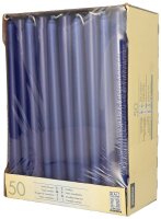 STARPAK Kerzen dunkelblau, 50 St.