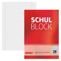BRUNNEN Collegeblock Lineatur 28 kariert DIN A4 Innen-...