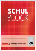 BRUNNEN Collegeblock Lineatur 28 kariert DIN A4 Innen-...