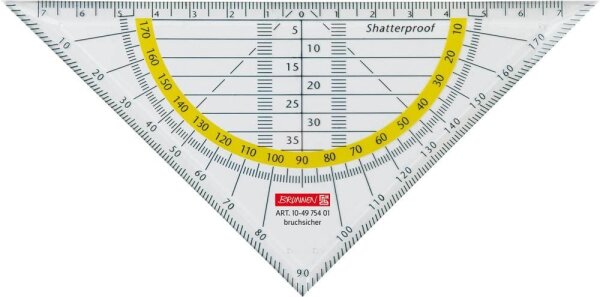 BRUNNEN Geometrie-Dreieck 16,0 cm